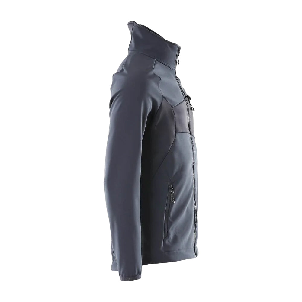 Dark Navy - Back - Mascot Mens Accelerate Soft Shell Jacket