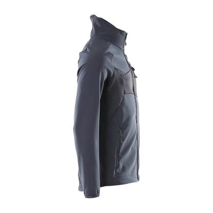 Dark Navy - Back - Mascot Mens Accelerate Soft Shell Jacket