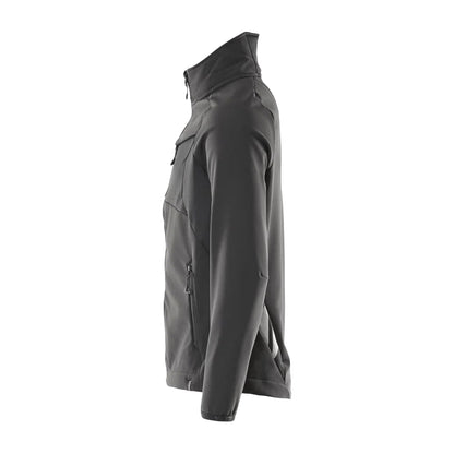 Black - Side - Mascot Mens Accelerate Soft Shell Jacket