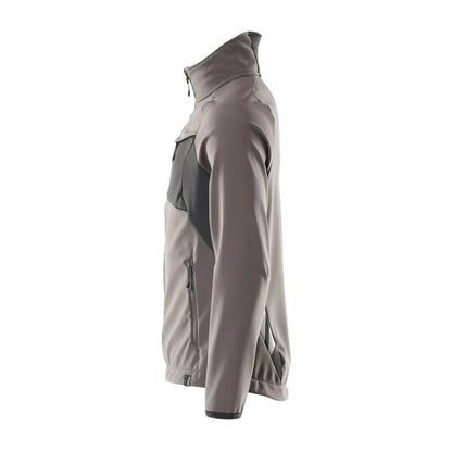 Dark Anthracite-Black - Side - Mascot Mens Accelerate Soft Shell Jacket