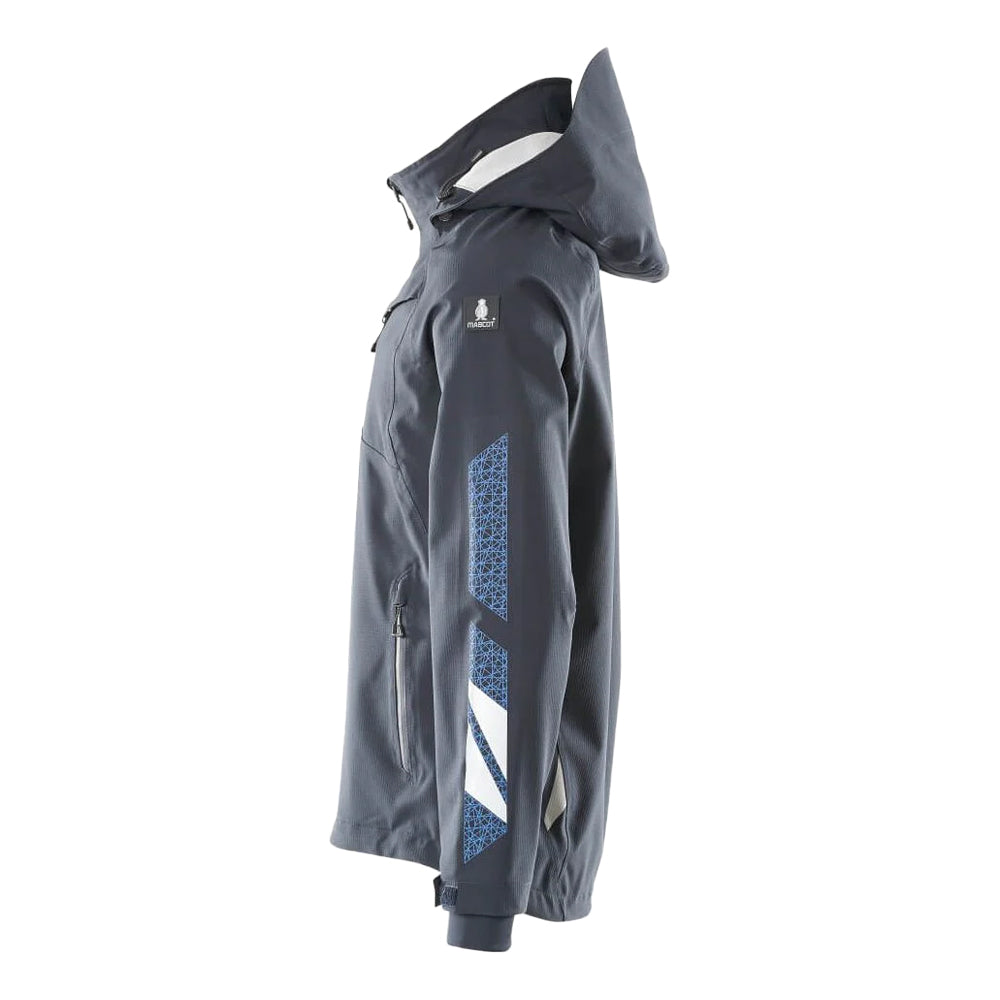 Dark Navy - Side - Mascot Mens Accelerate Shell Jacket
