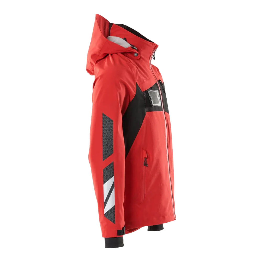Traffic Red-Black - Back - Mascot Mens Accelerate Shell Jacket