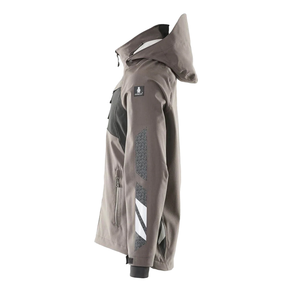 Anthracite-Black - Side - Mascot Mens Accelerate Shell Jacket