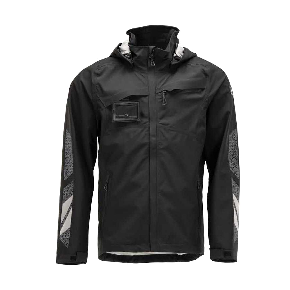 Black - Front - Mascot Mens Accelerate Shell Jacket