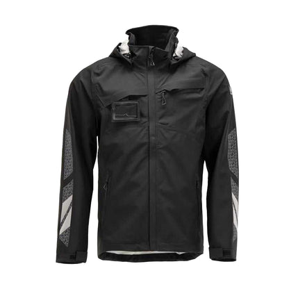 Black - Front - Mascot Mens Accelerate Shell Jacket