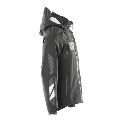 Black - Back - Mascot Mens Accelerate Shell Jacket