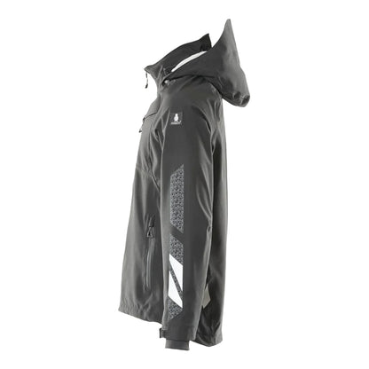 Black - Side - Mascot Mens Accelerate Shell Jacket