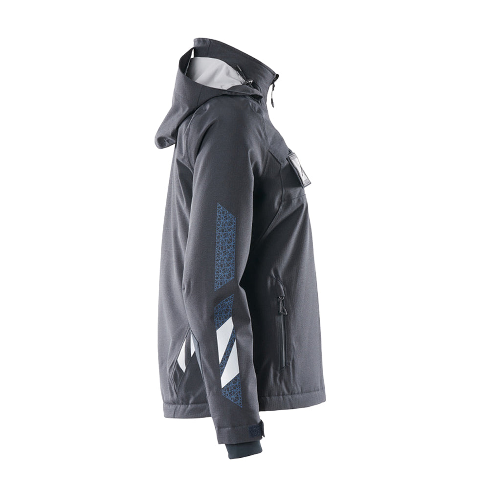 Dark Navy - Side - Mascot Womens-Ladies Accelerate Shell Jacket