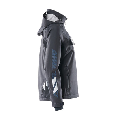 Dark Navy - Side - Mascot Womens-Ladies Accelerate Shell Jacket