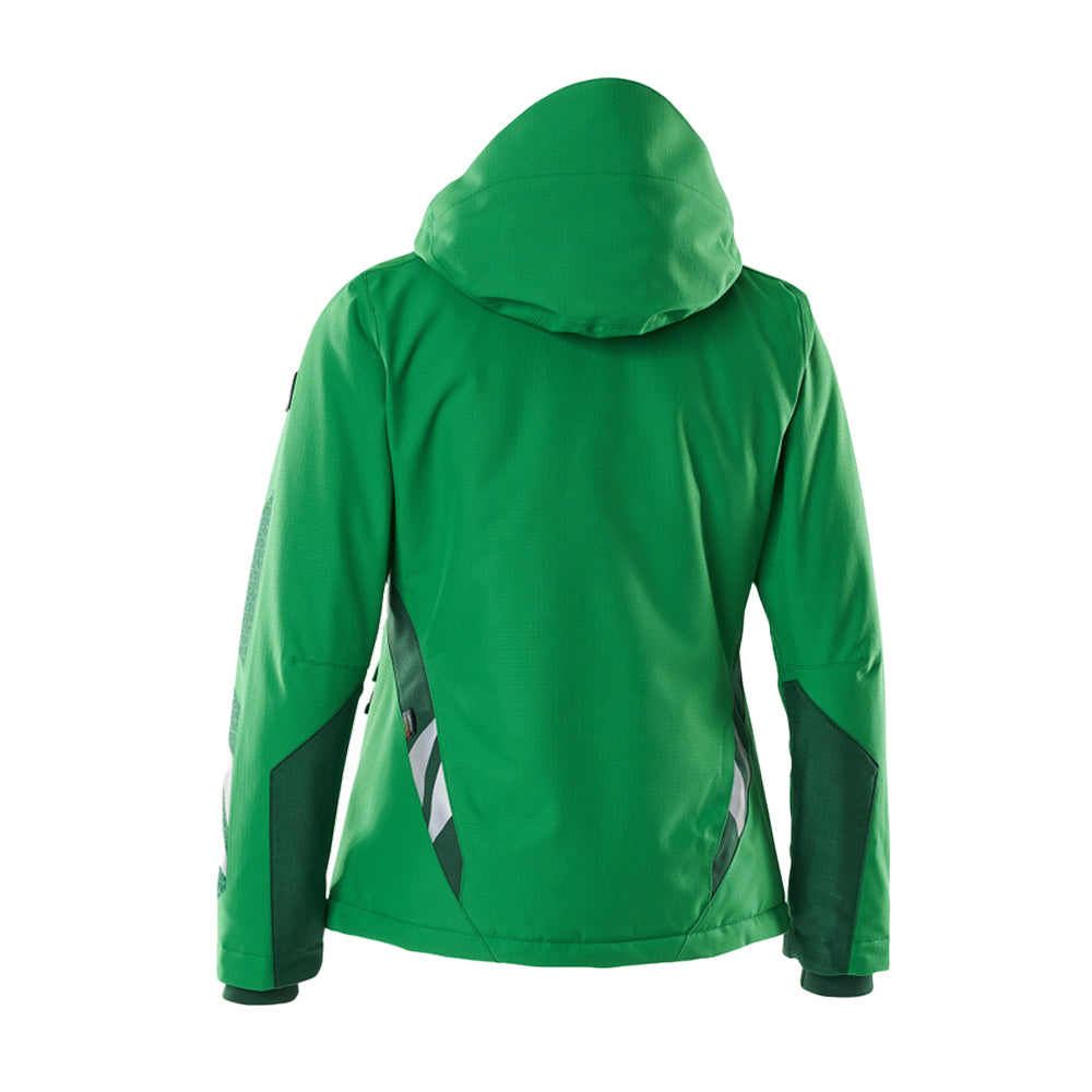 Grass Green-Green - Back - Mascot Womens-Ladies Accelerate Shell Jacket