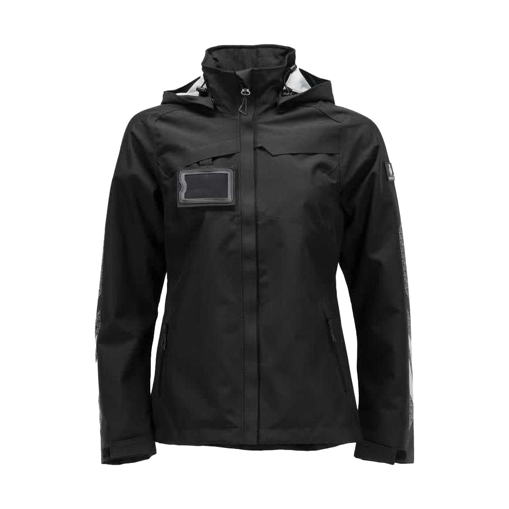 Black - Front - Mascot Womens-Ladies Accelerate Shell Jacket