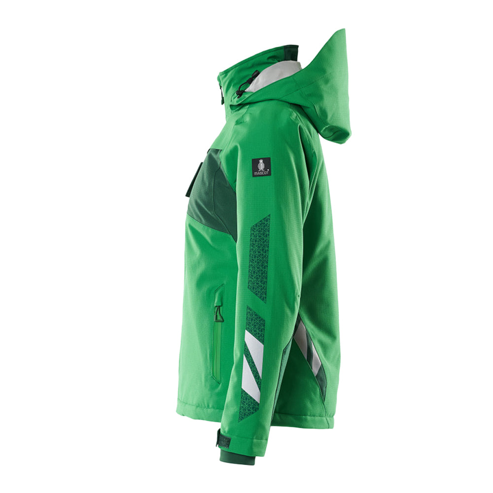 Grass Green-Green - Lifestyle - Mascot Womens-Ladies Accelerate Winter Jacket