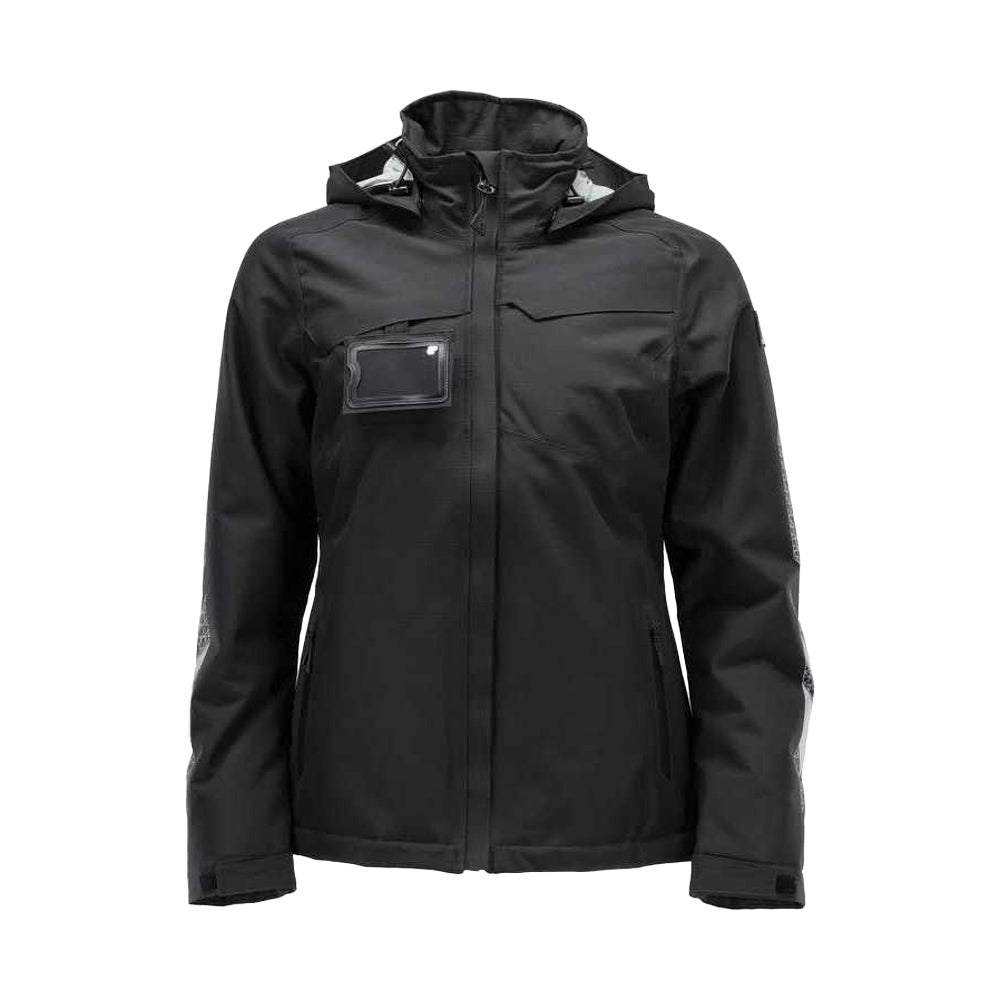 Black - Front - Mascot Womens-Ladies Accelerate Winter Jacket