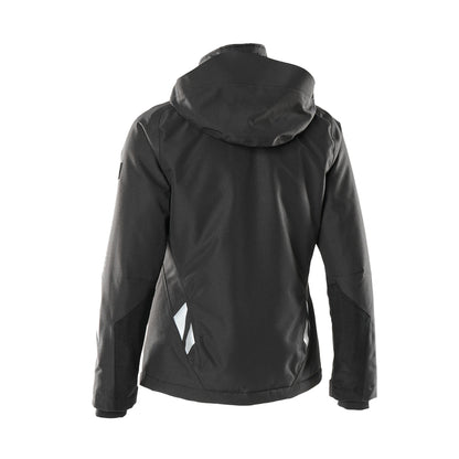 Black - Back - Mascot Womens-Ladies Accelerate Winter Jacket