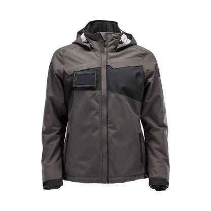 Dark Anthracite-Black - Front - Mascot Womens-Ladies Accelerate Winter Jacket