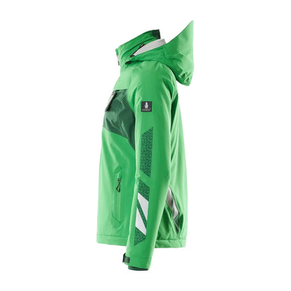 Grass Green-Green - Side - Mascot Womens-Ladies Accelerate Shell Jacket