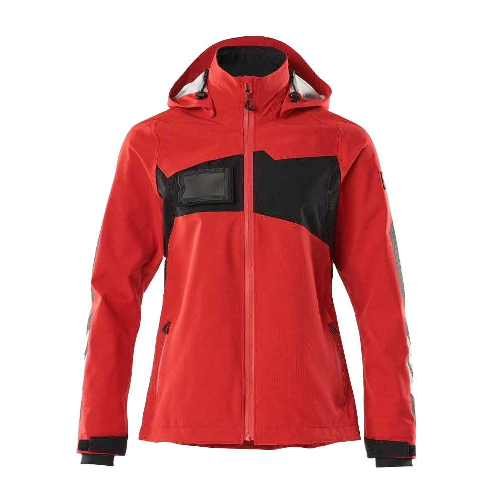 Traffic Red-Black - Front - Mascot Womens-Ladies Accelerate Shell Jacket