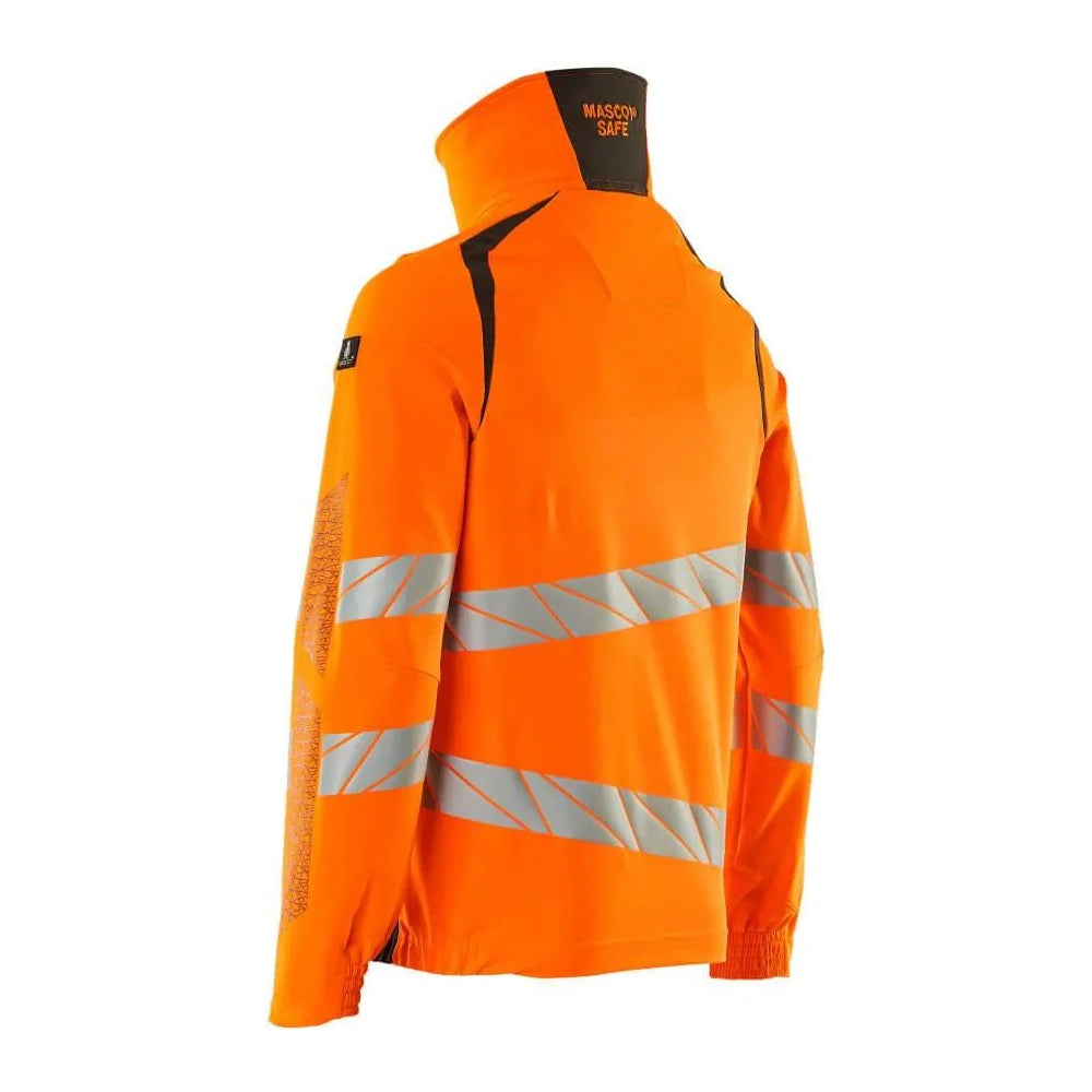 Hi Vis Orange-Anthracite - Back - Mascot Mens Accelerate Safe Jacket