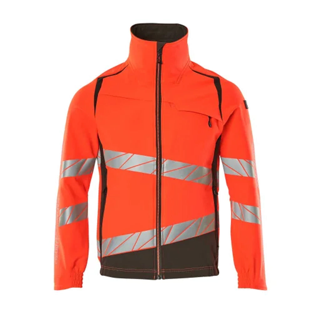 Hi Vis Red-Anthracite - Front - Mascot Mens Accelerate Safe Jacket
