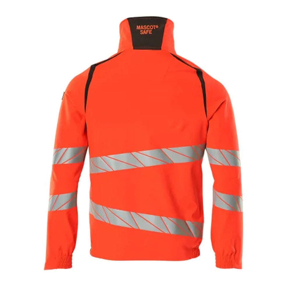 Hi Vis Red-Anthracite - Back - Mascot Mens Accelerate Safe Jacket