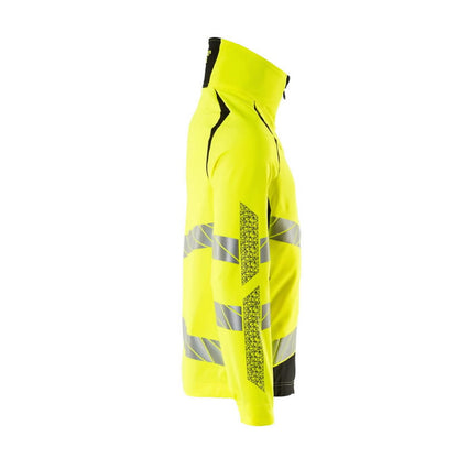 Hi Vis Yellow-Black - Side - Mascot Mens Accelerate Safe Jacket