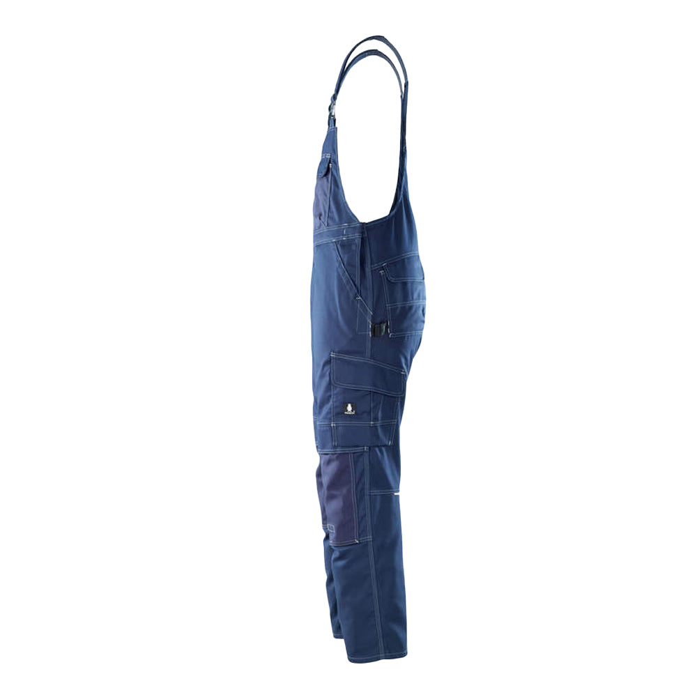 Navy - Lifestyle - Mascot Mens Hardwear Orense Knee Pad Pockets Bib And Brace Overall