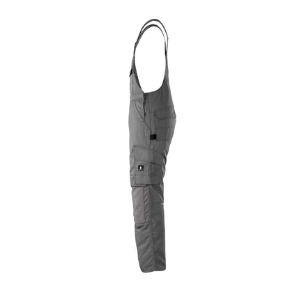 Anthracite - Lifestyle - Mascot Mens Hardwear Orense Knee Pad Pockets Bib And Brace Overall
