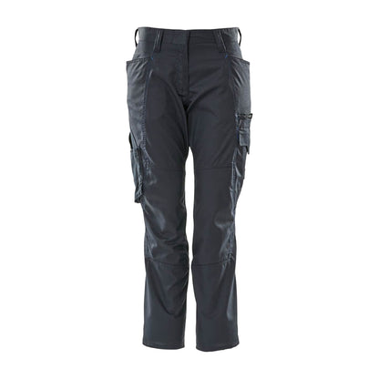 Dark Navy - Front - Mascot Womens-Ladies Accelerate Cargo Pocket Work Trousers