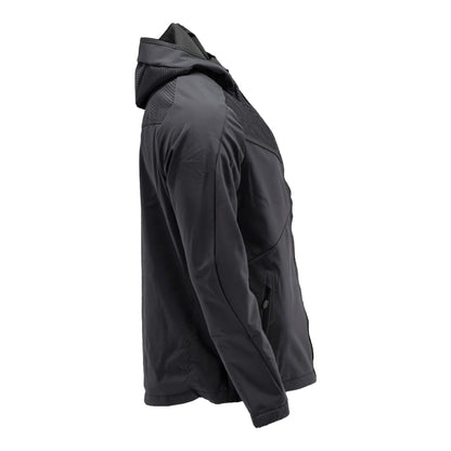 Black - Side - Mascot Mens Customised Soft Shell Jacket