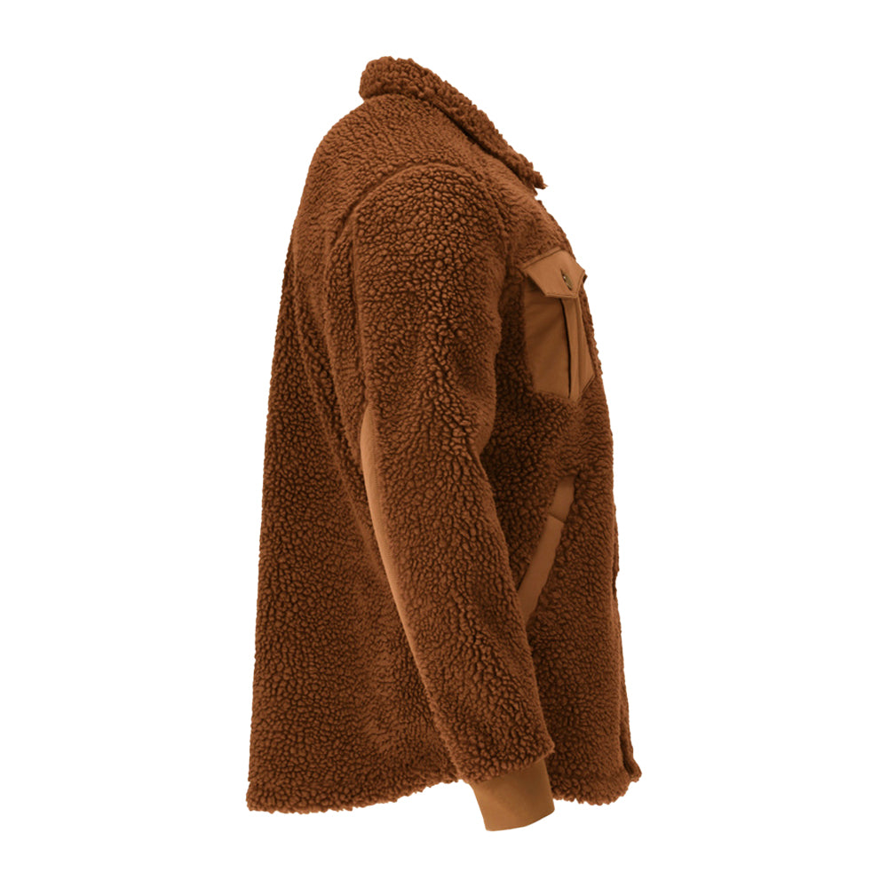 Nut Brown - Side - Mascot Mens Customised Jacket