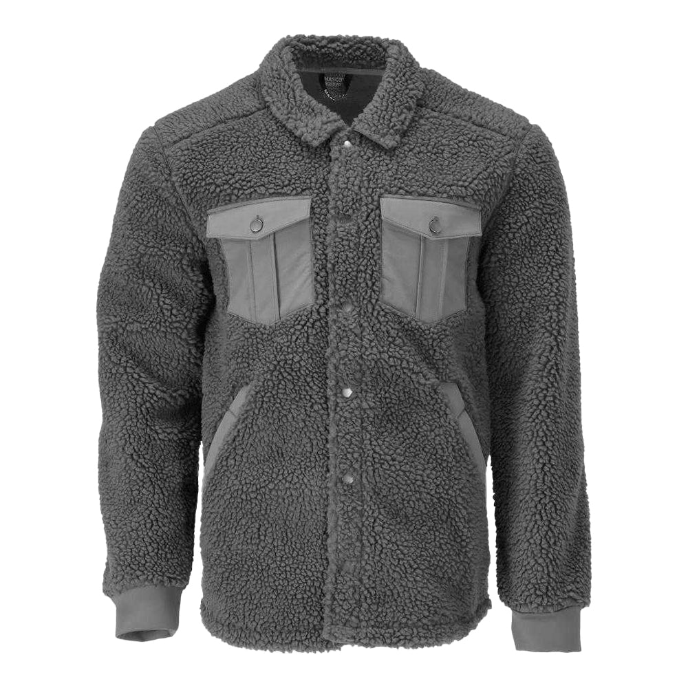 Stone Grey - Front - Mascot Mens Customised Jacket