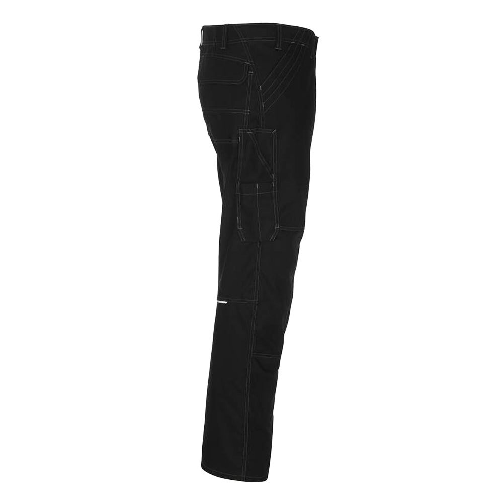Black - Side - Mascot Mens Rhodos Frontline Work Trousers