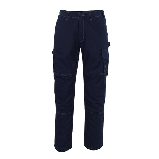 Navy - Front - Mascot Mens Rhodos Frontline Work Trousers