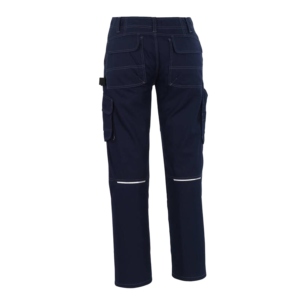 Navy - Back - Mascot Mens Rhodos Frontline Work Trousers