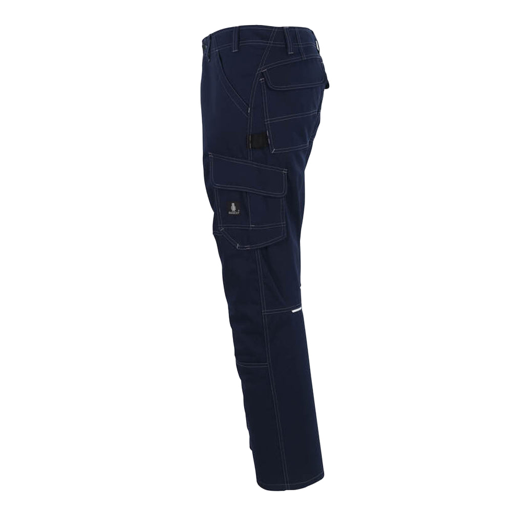 Navy - Lifestyle - Mascot Mens Rhodos Frontline Work Trousers