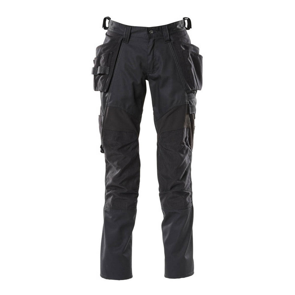 Black - Front - Mascot Mens Accelerate Holster Pocket Trousers