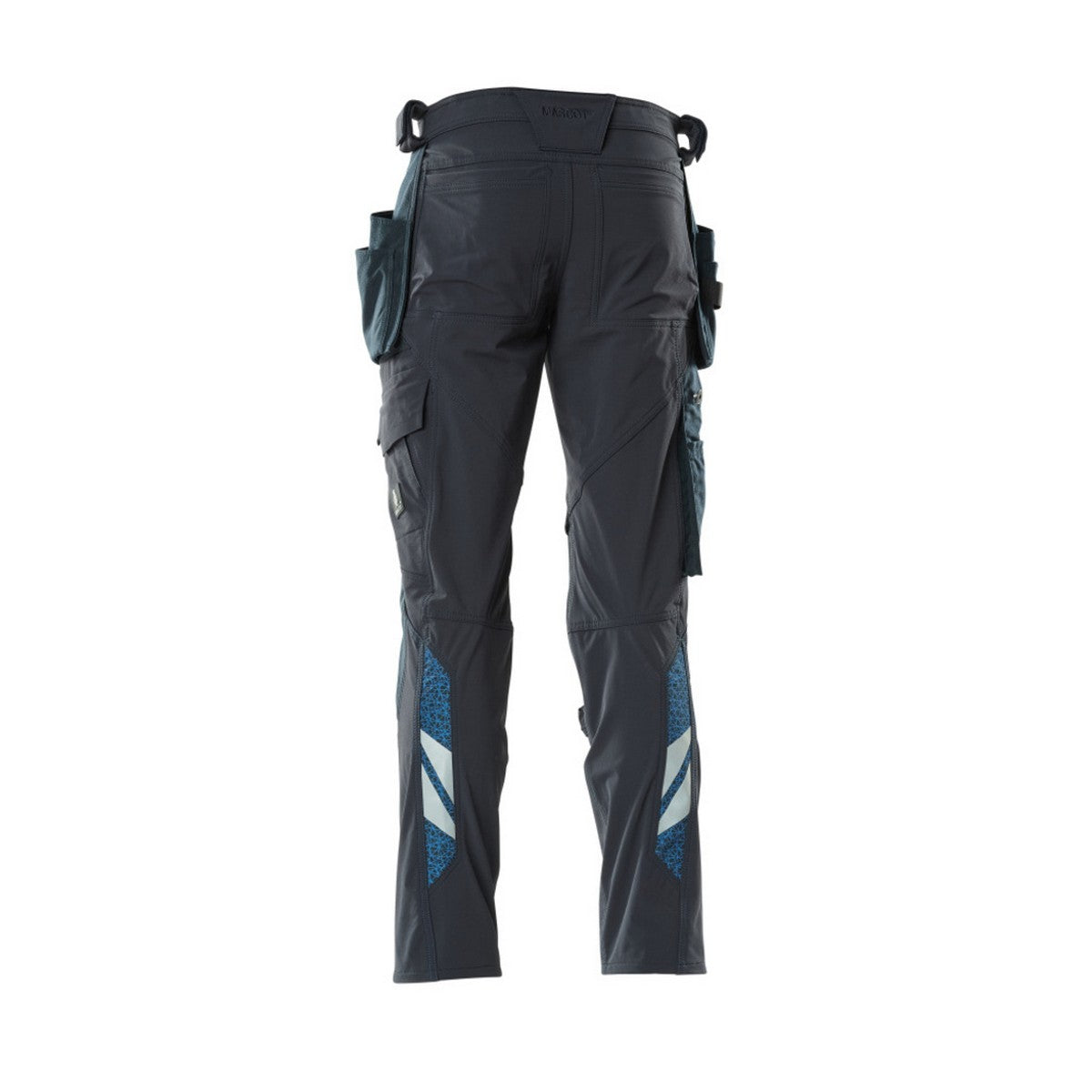 Dark Navy - Back - Mascot Mens Accelerate Holster Pocket Work Trousers