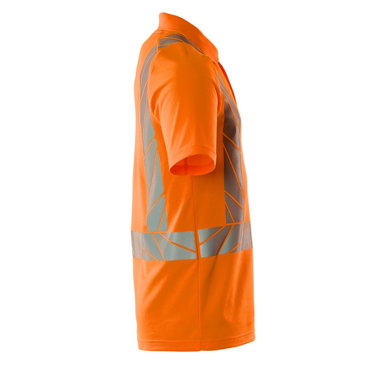 Orange - Lifestyle - Mascot Unisex Adult Accelerate Safe Hi-Vis Polo Shirt