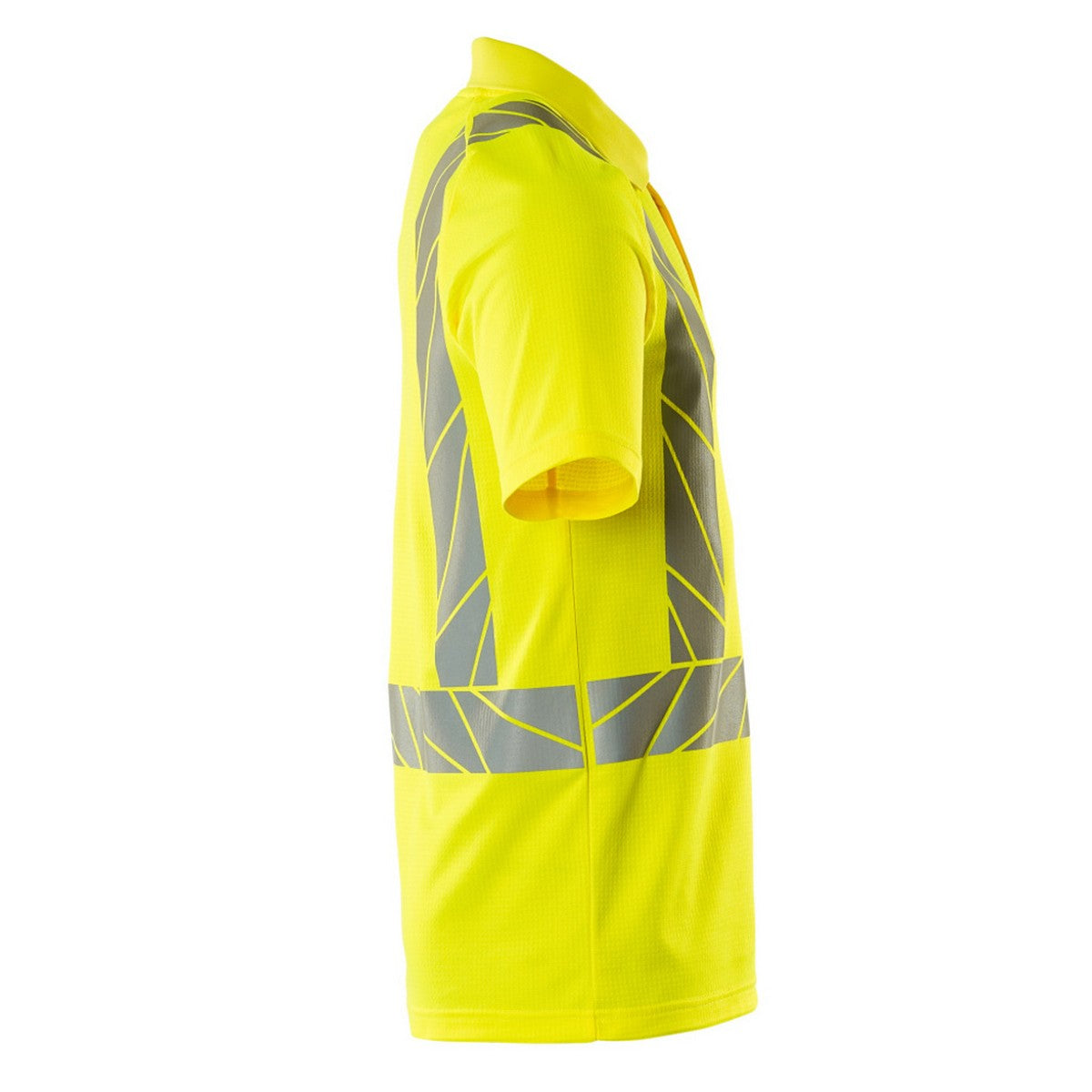 Yellow - Lifestyle - Mascot Unisex Adult Accelerate Safe Hi-Vis Polo Shirt