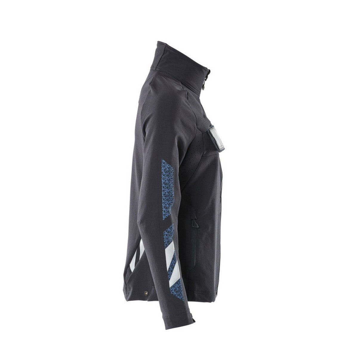 Dark Navy - Lifestyle - Mascot Womens-Ladies Accelerate Plain Stretch Lightweight Jacket
