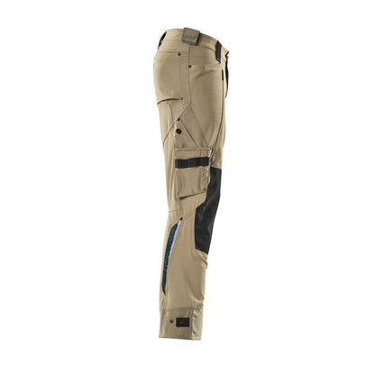 Light Khaki - Lifestyle - Mascot Mens Advanced Knee Pad Pockets Trousers