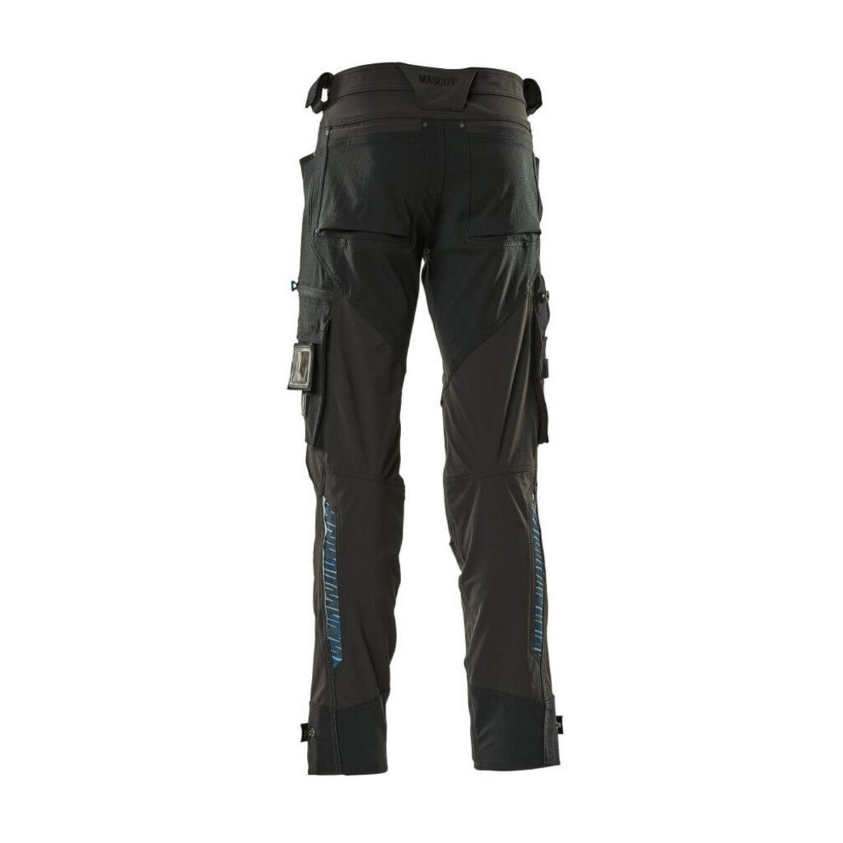 Black - Back - Mascot Mens Advanced Knee Pad Pockets Trousers