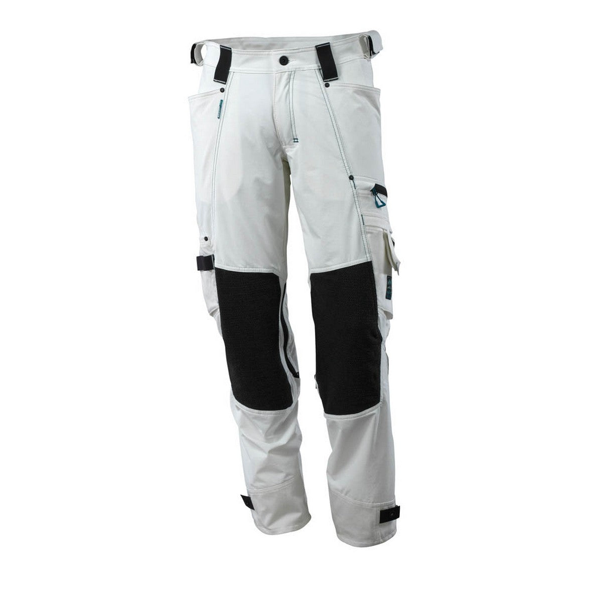 White - Front - Mascot Mens Advanced Knee Pad Pockets Trousers