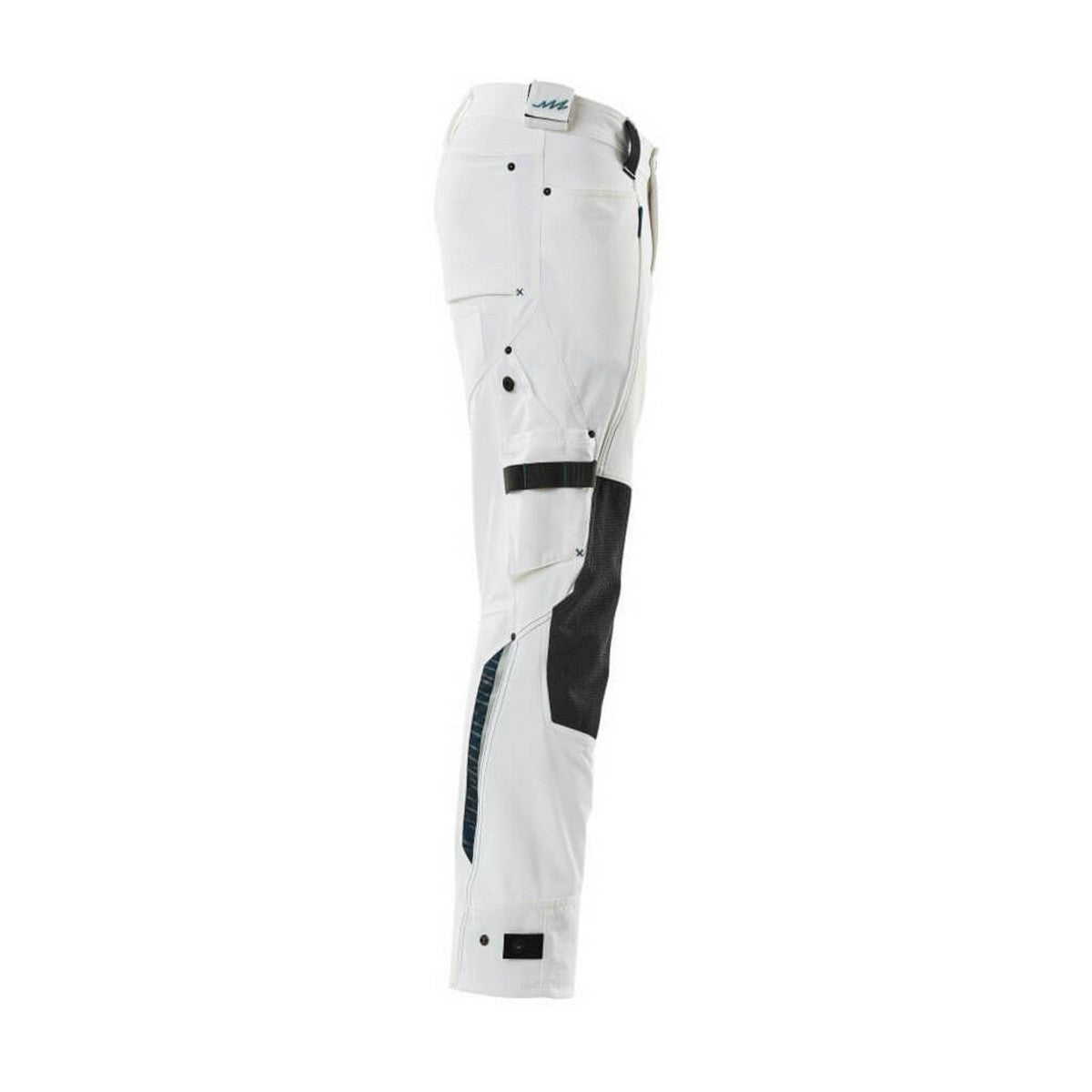White - Lifestyle - Mascot Mens Advanced Knee Pad Pockets Trousers