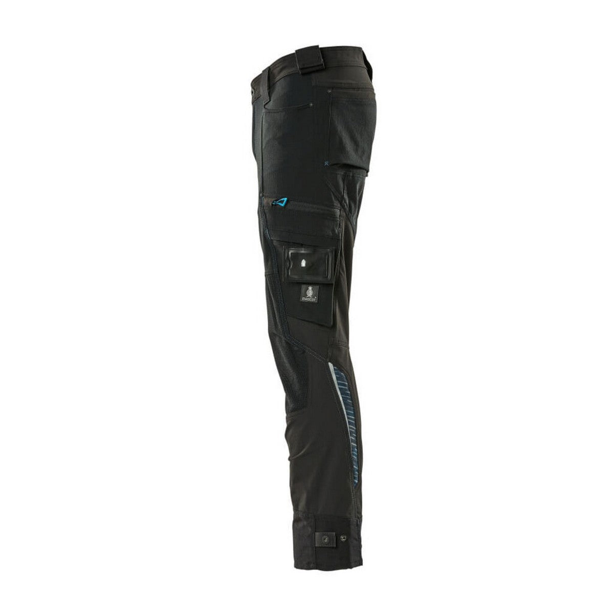 Black - Side - Mascot Mens Advanced Knee Pad Pockets Trousers