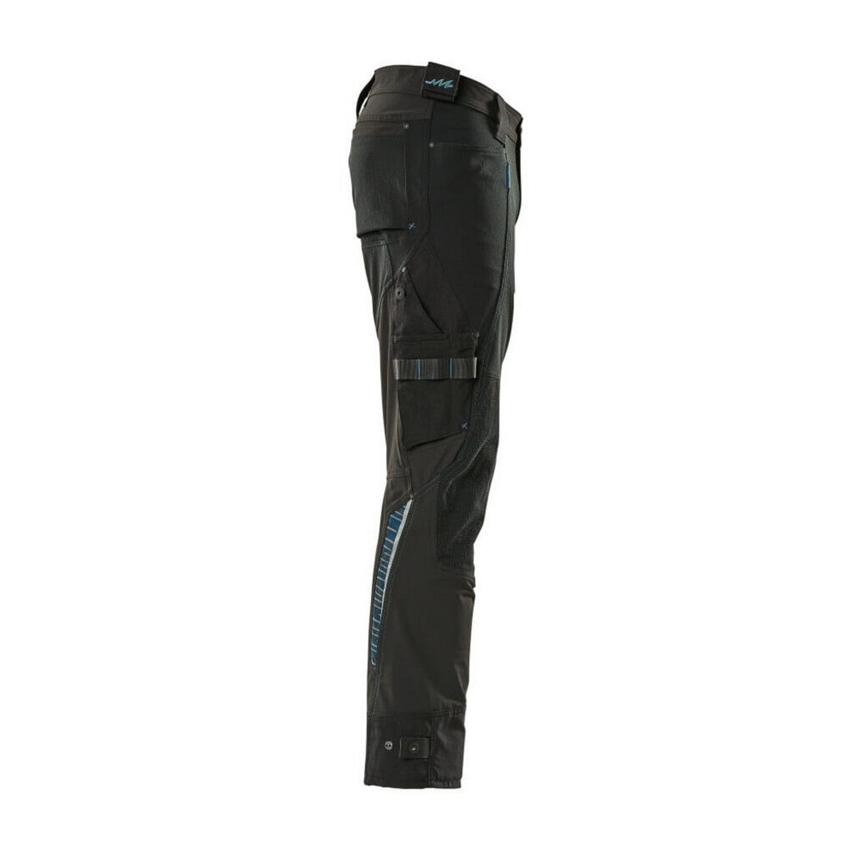 Black - Lifestyle - Mascot Mens Advanced Knee Pad Pockets Trousers