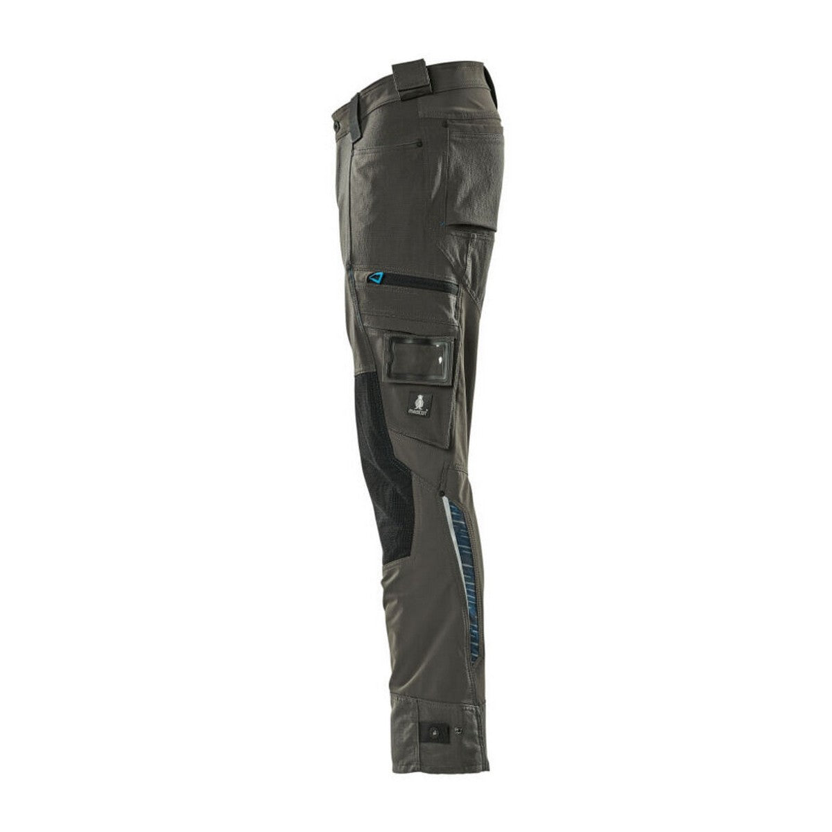 Dark Anthracite - Side - Mascot Mens Advanced Knee Pad Pockets Trousers