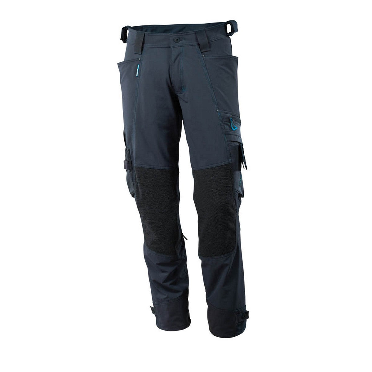 Dark Navy - Front - Mascot Mens Advanced Knee Pad Pockets Trousers