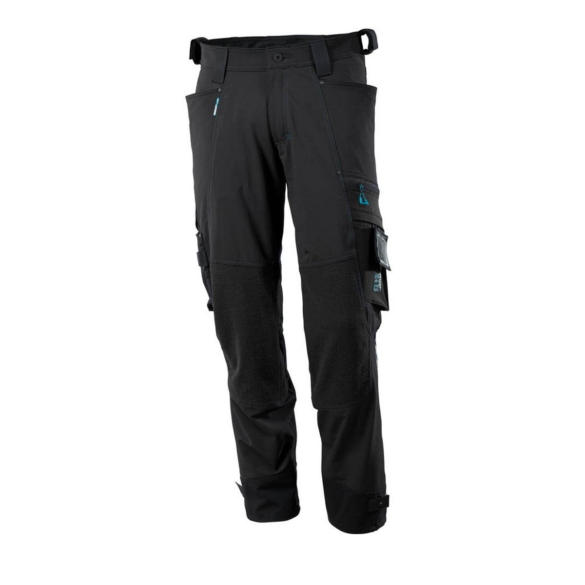 Black - Front - Mascot Mens Advanced Knee Pad Pockets Trousers