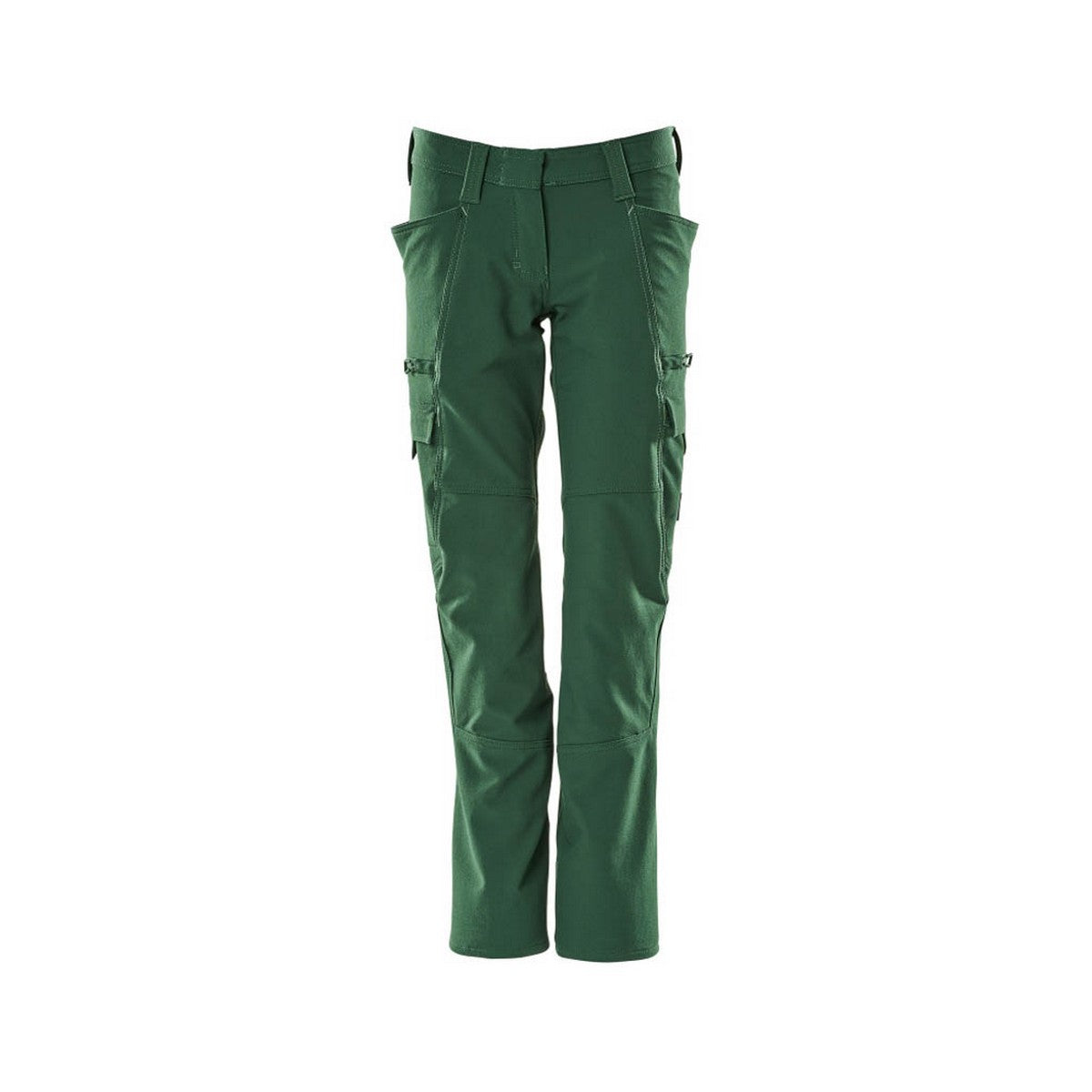 Green - Front - Mascot Womens-Ladies Accelerate Cargo Pocket Trousers